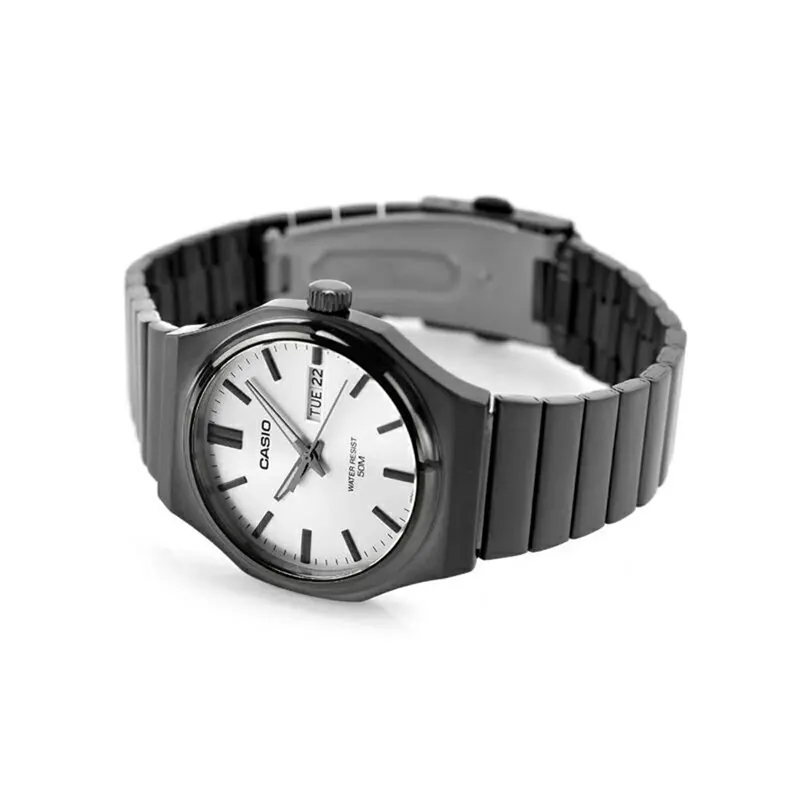 Casio Enticer Silver Dial Classic Men's Watch- MTP-E735B-7AV